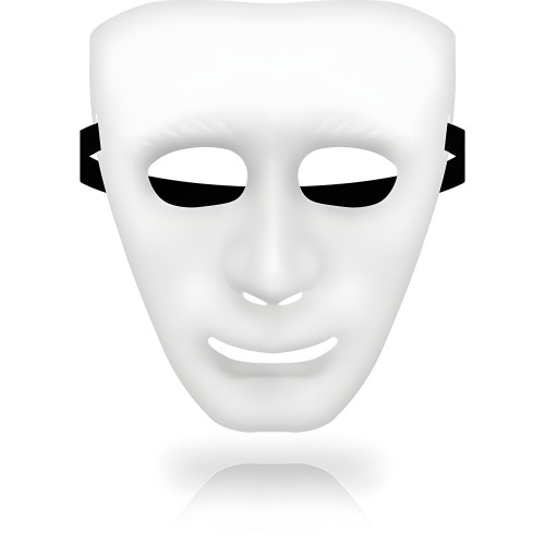 Ohmama Venetian Mask White