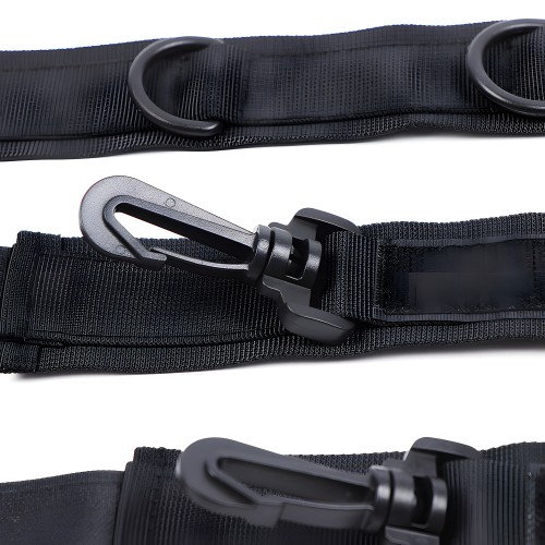 Ohmama Fetish Nylon Cuffs and Collar