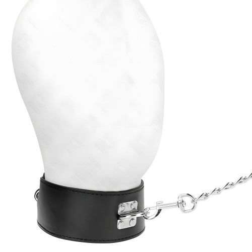 Kink - Collar Con Correa 65 Cm Ancho Negro Ajustable 33.5-41 Cm X 5 Cm