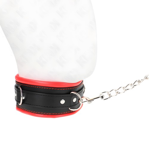 Kink Adjustable Collar with Leash - Control and Elegance