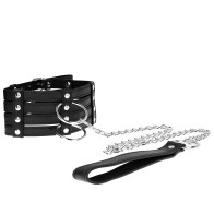 Kink Collar with Leash - Stylish Control