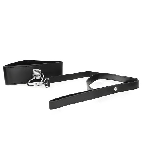 Kink Spiked Collar with Leash 116cm