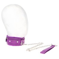 Kink Adjustable Purple Collar with Leash