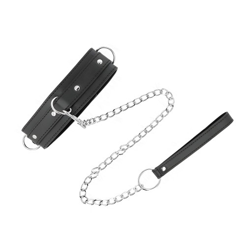 Kink - Adjustable Collar with Leash