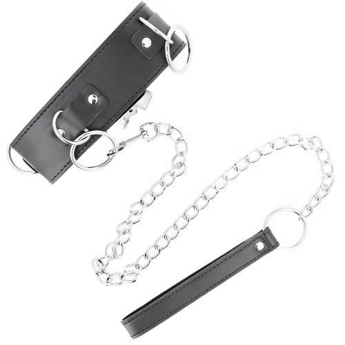 Kink Adjustable Collar with Leash
