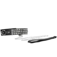 Kink - Collar Con Correa 65 Cm Con Brillos Ajustable 37-42 Cm X 5.3 Cm