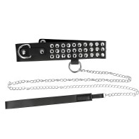 Kink - Collar Con Correa 65 Cm Con Brillos Ajustable 37-42 Cm X 5.3 Cm