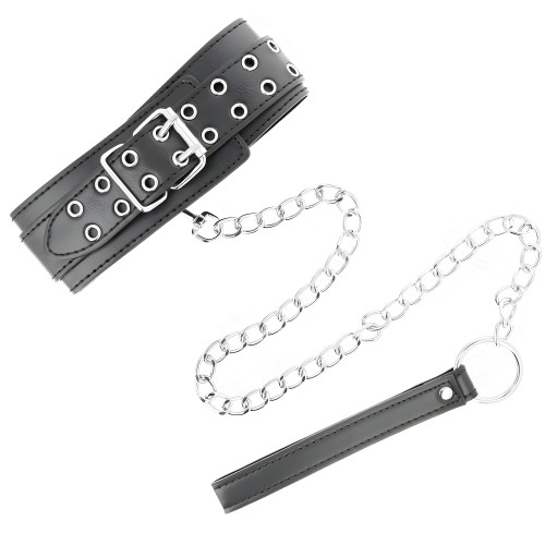 Kink - Lace Collar with Leash 75 cm Model Scandal