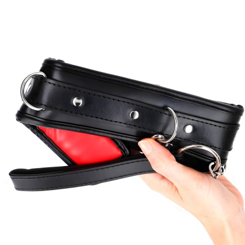 Kink Adjustable Leather Imitation Collar