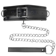 Kink Adjustable Leather Imitation Collar