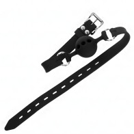 Kink Mordaza 55 X 2 Cm De Bola 4 Cm De Silicona Completa Talla S Negro Aj