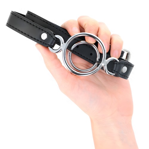 Kink Gag with Multiple O-Rings - Black