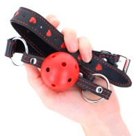 Kink Ball Gag 4.5 cm Red