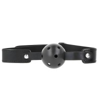 Kink Breathable Black Ball Gag