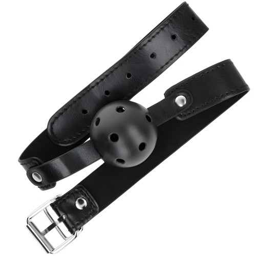 Kink Breathable Black Ball Gag