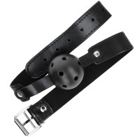 Kink Breathable Black Ball Gag