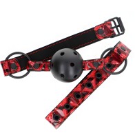 Kink Diamond Pattern Ball Gag