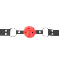 Kink - Red Double Remach Ball Gag 4 cm