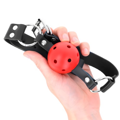 Kink - Red Double Remach Ball Gag 4 cm