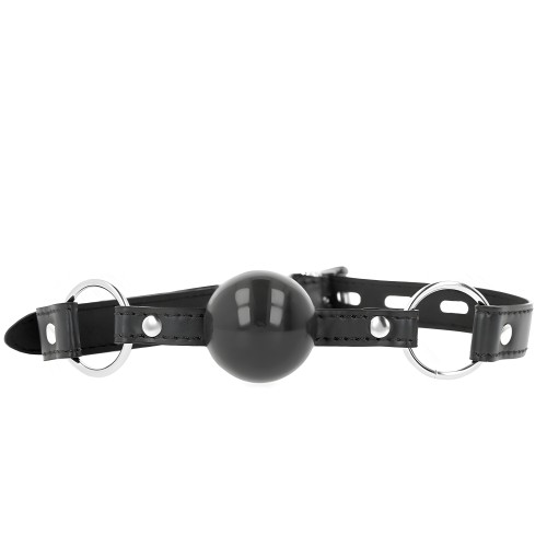 Kink Black TPE Ball Gag 4 cm