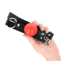 Kink - Mordaza De Bola 4 Cm Tpe Rojo 60 X 2 Cm