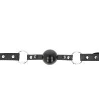 Kink Ball Gag with Stud and Pressure Closure 4 cm