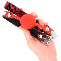 Kink - 4 cm Silicone Ball Gag Model 2 with Lock 60 x 2 cm