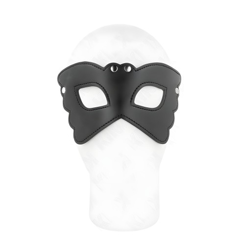 Kink Butterfly Shaped Faux Leather Mask