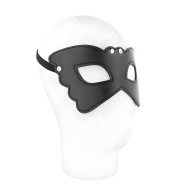 Kink Butterfly Shaped Faux Leather Mask