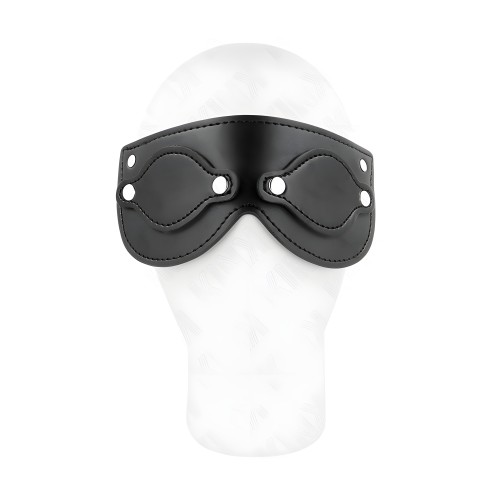Kink Faux Leather Eye Mask