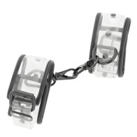 Kink - Adjustable Transparent Wrist Restraints