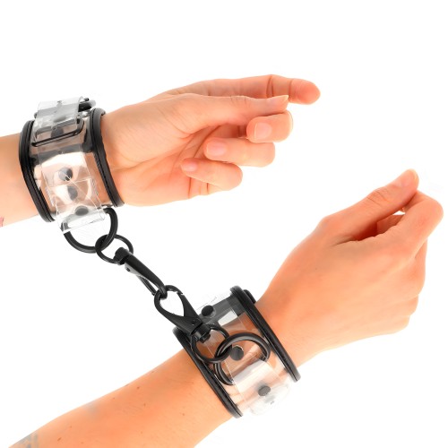 Kink - Adjustable Transparent Wrist Restraints