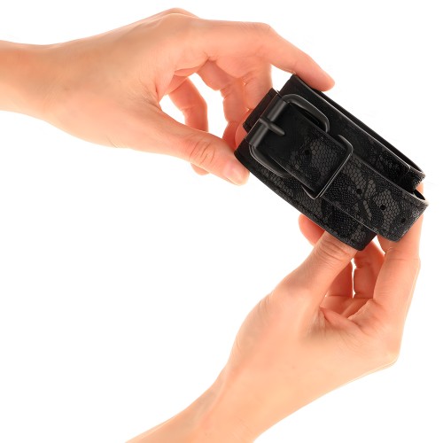 Kink Adjustable Lace Wrist Restraints