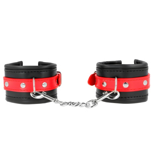 Kink Wrist Restraint Adjustable Red and Black