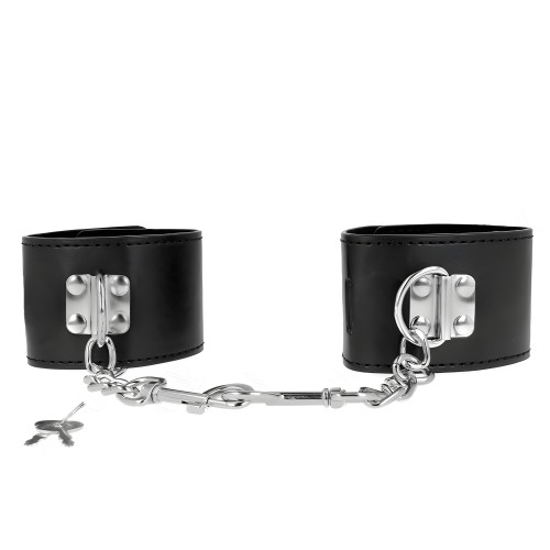 Kink Adjustable Locking Wrist Restraints Black