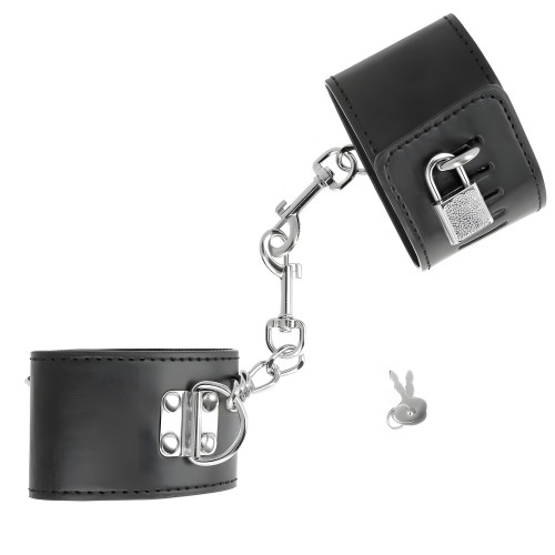 Kink Adjustable Locking Wrist Restraints Black