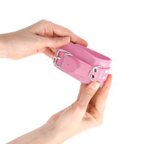 Kink Adjustable Pink Wrist Restraints