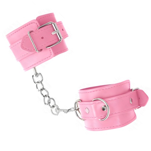 Kink Adjustable Pink Wrist Restraints