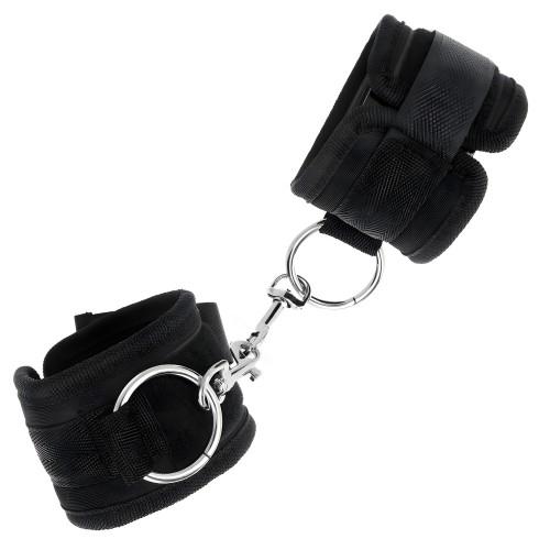 Kink - Muñequeras Negro Ajustable 18-35 Cm X 6 Cm