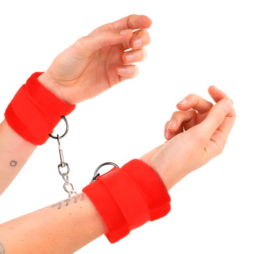 Kink Beginner Wrist Restraints Red