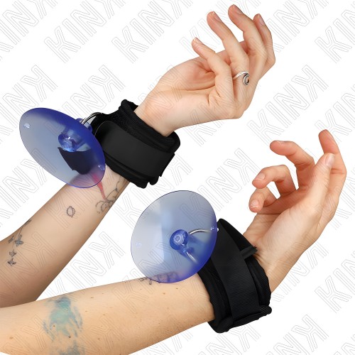 Kink Wrist Restraint Cuffs with Suction Cup
