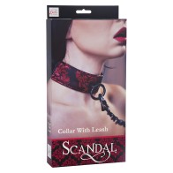 Scandal Collar with Leash - Calexotics