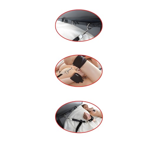 Kit Ataduras Para La Cama 2 - Bondage Emocionante