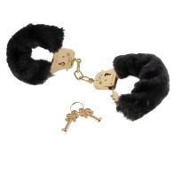 Fetish Fantasy Gold Plush Handcuffs