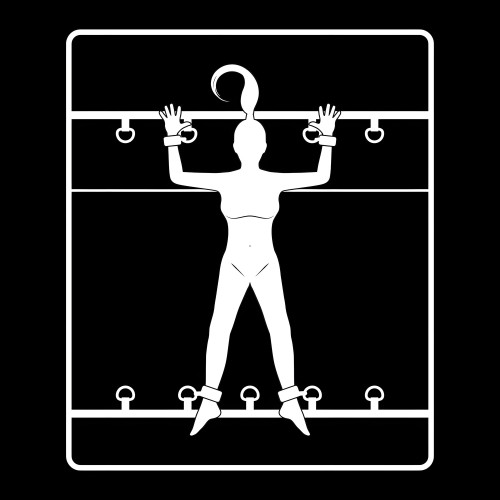 Fetish Submissive Bed Restraint Set