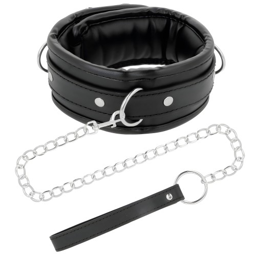 Collar Soft Leather Darkness