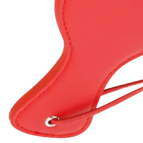 Darkness Rounded Fetish Paddle - Red