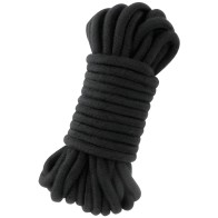 Darkness Japanese Cotton Rope 10m Black