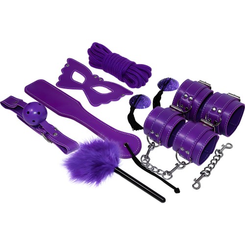 Experience Bondage BDSM Fetish Kit Purple