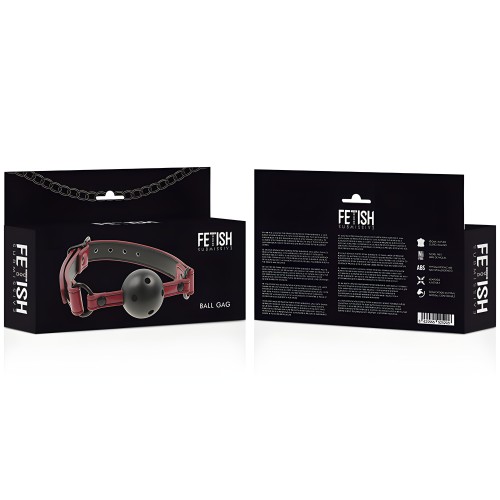 Fetish Mordaza Transpirable